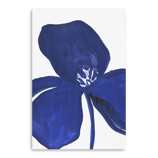 Indigo Petal II Canvas Giclee